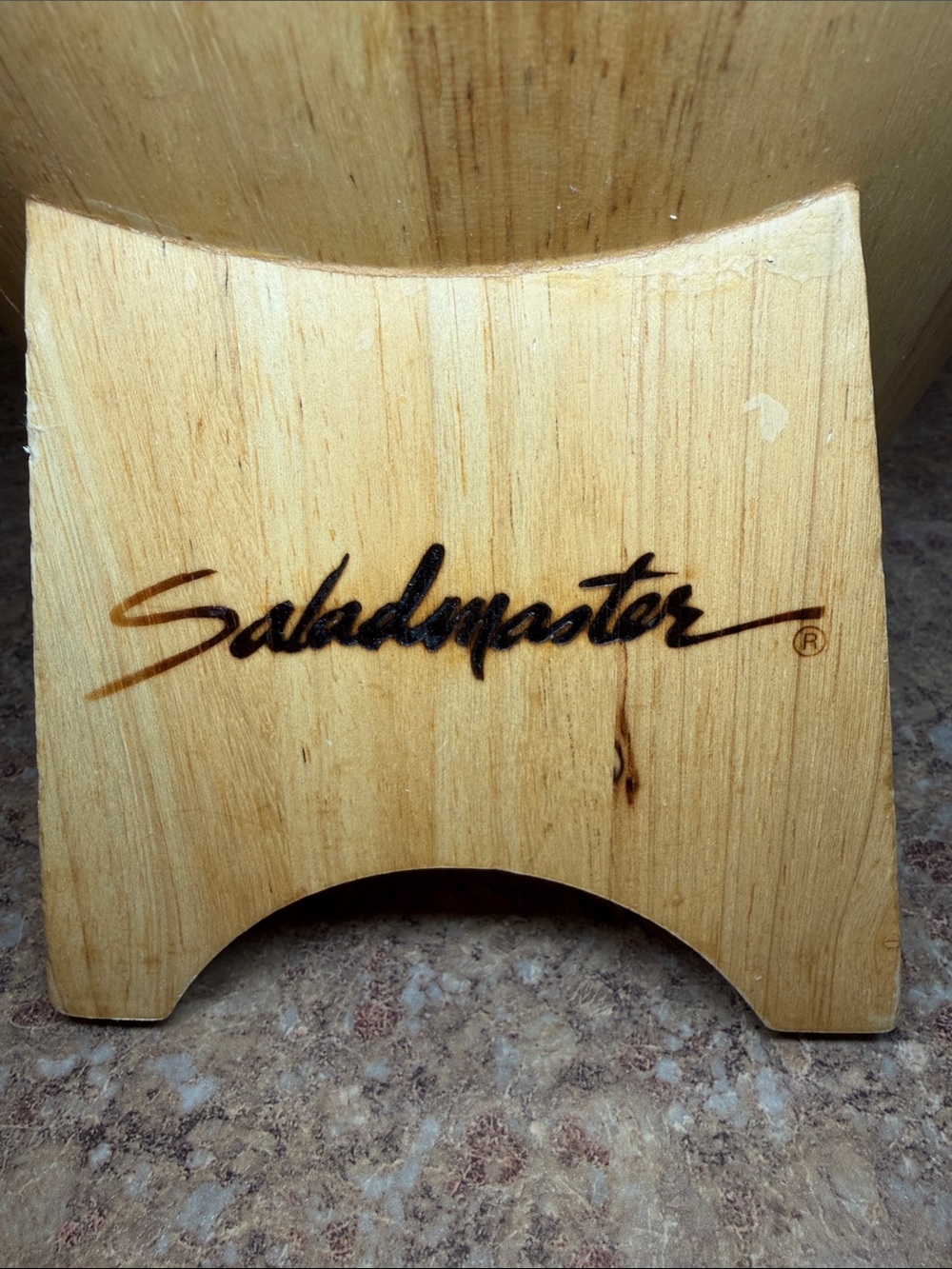 Saladmaster Natural Wood Knife Block - Light Brown - Picture 6 of 11